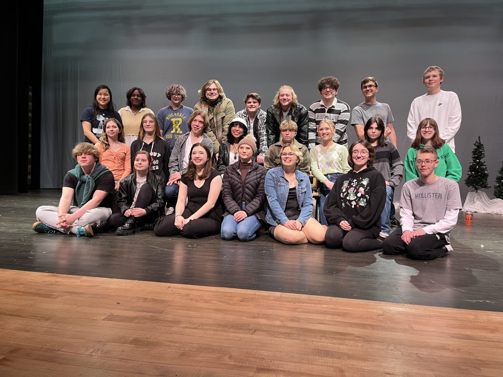 The cast and crew of "Almost, Maine"