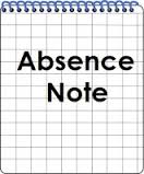 Absence Note