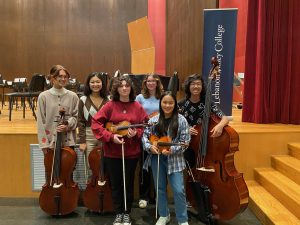 HS students selected to participate in the Lebanon Valley College Honors Orchestra Festival