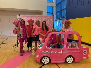 Image of Yorkshire staff - Barbie theme