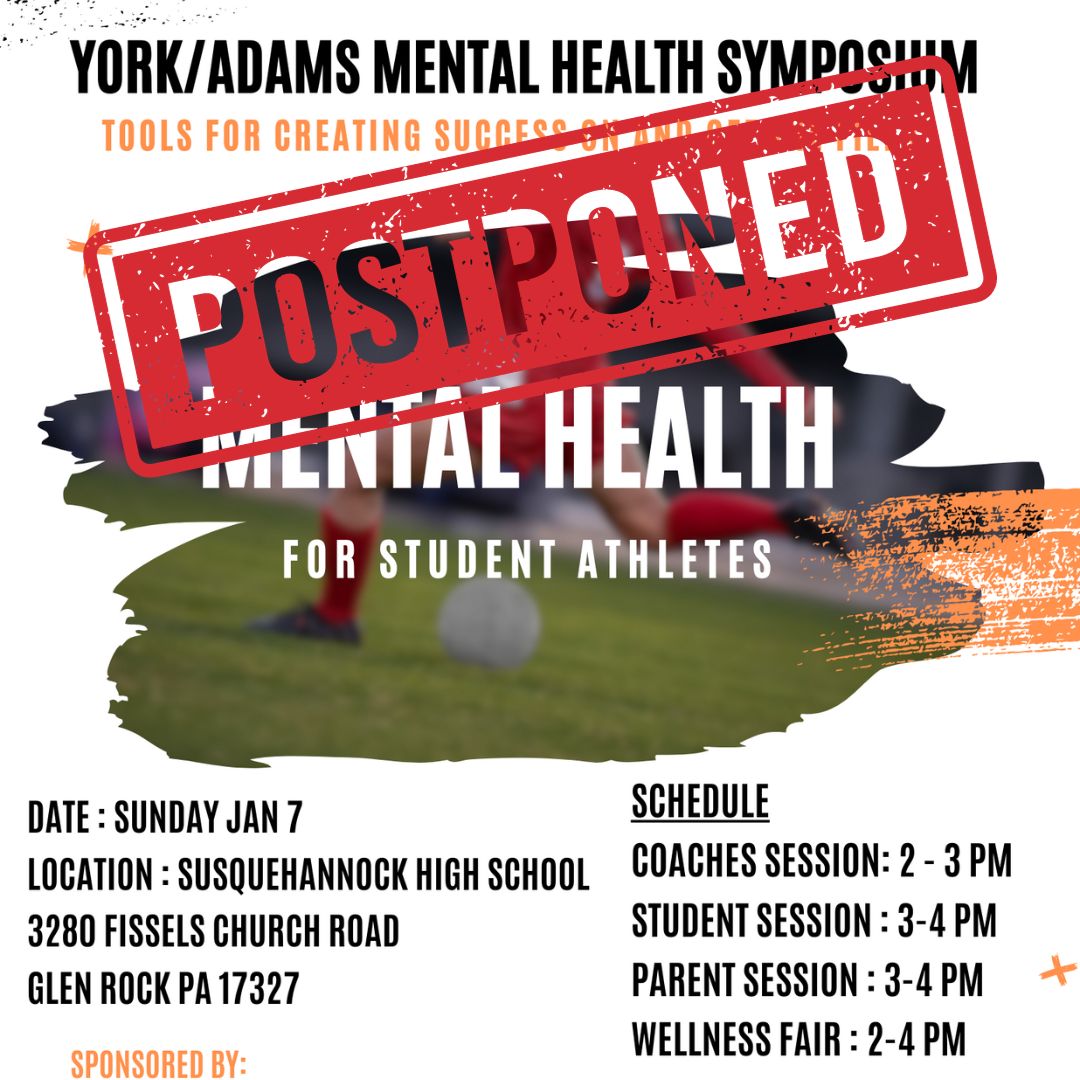 Event Postponed: Mental Health Symposium
