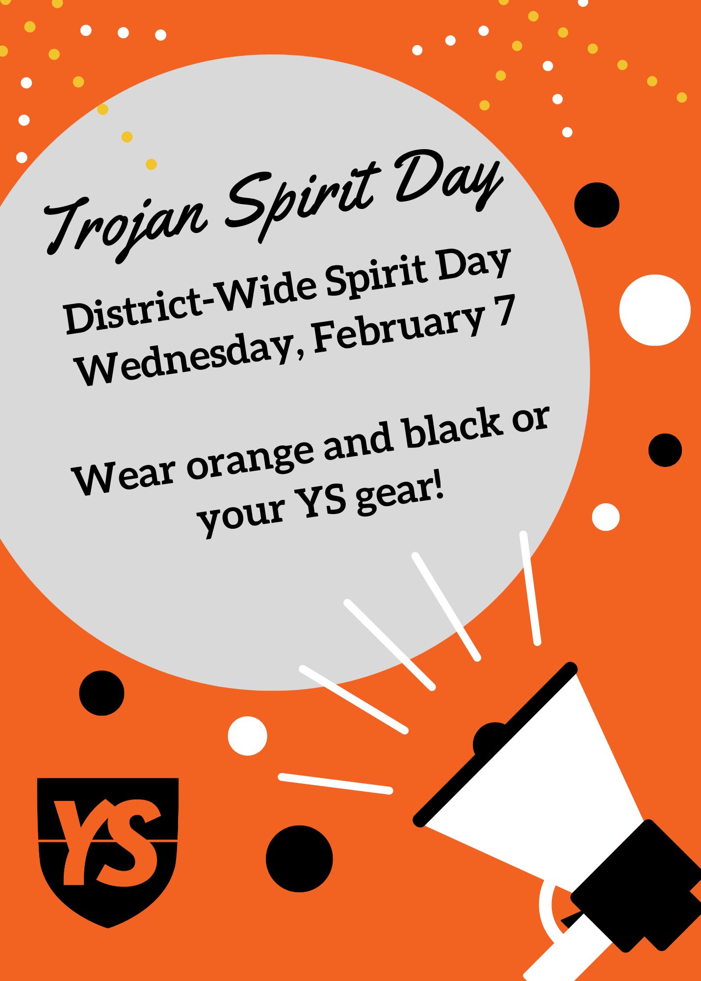 Trojan Spirit Day - February