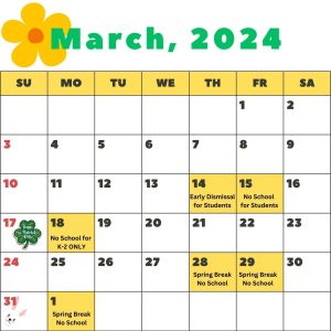 March 2024 Calendar